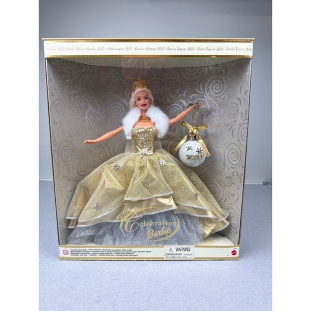 RARE! FOREIGN EDITION! 2000‎ Edition Celebration Barbie #28269  NRFB! READ